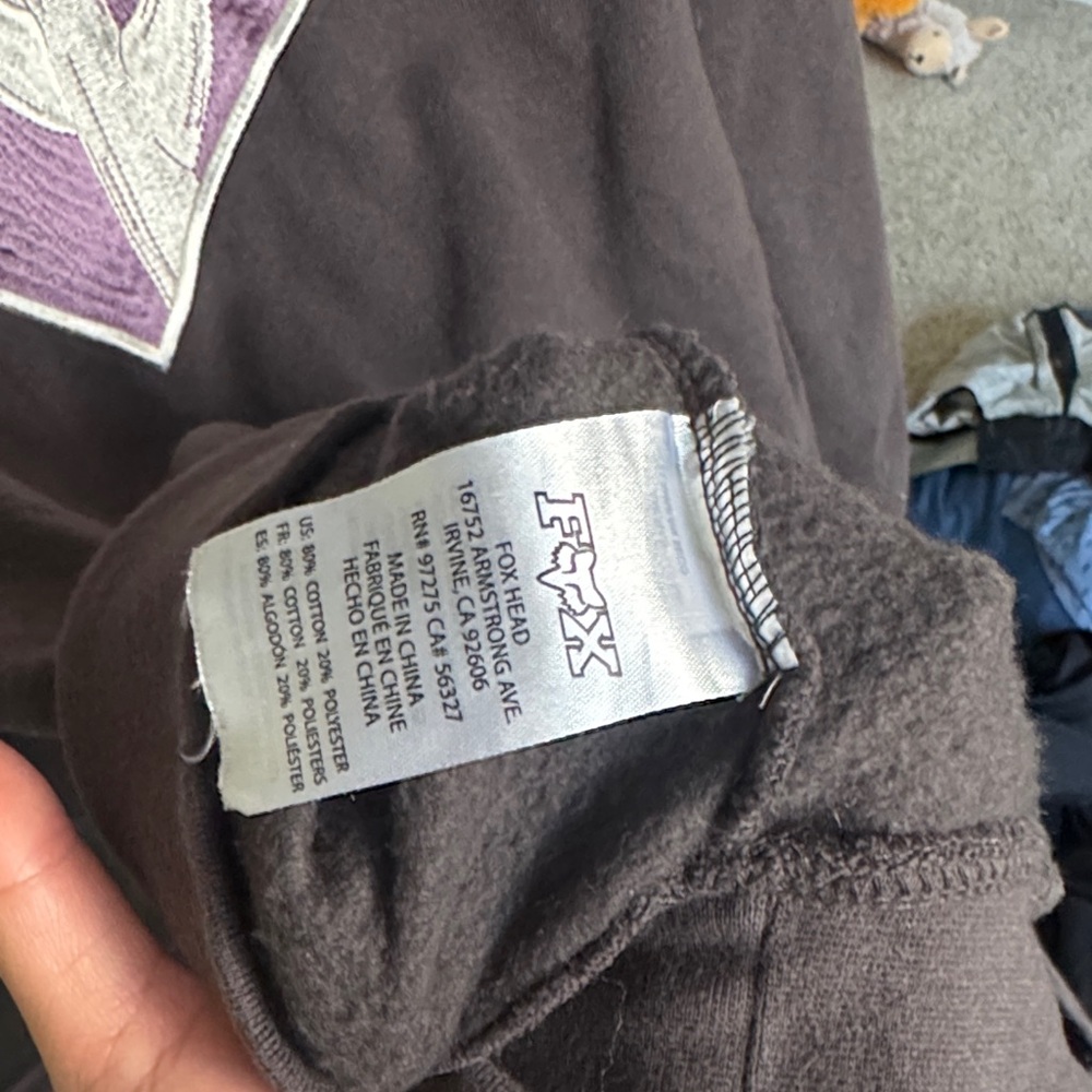 Fox Women's Charcoal Hoodie - Picture 6 of 6